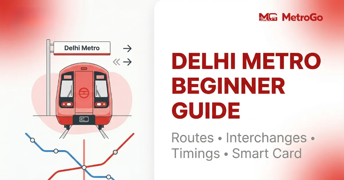 Complete Guide to Using Delhi Metro for First-Time Travelers